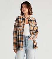 Button Up Fab Flannel Top