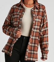 Button Up Fab Flannel Top