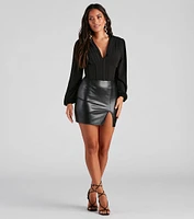 Life's A Party Chiffon Corset Top
