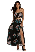Lovely Floral Crop Top