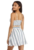Sky's The Limit Crop Top