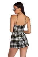 Plaid About You Top