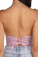 Sparkling Beauty Crop Top