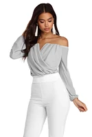 Sophisticated Chiffon Strapless Top