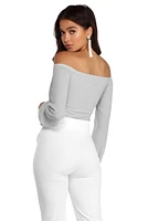 Sophisticated Chiffon Strapless Top