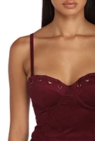 Hard To Get Bustier Top