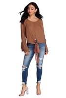 Flow With It Chiffon Top