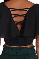 Flutter With Flattery Crop Top