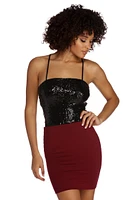 Reign & Shine Sequin Bodysuit