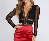 Lace It Like You Mean Bodysuit