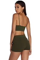 Knot For You Crop Top