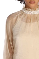 Glam Embellishments Blouse