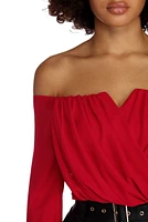 Sophisticated Chiffon Strapless Top