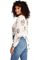 Sweet Intentions Wrap Blouse