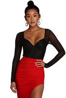 What An Angel Bustier Bodysuit