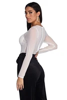What An Angel Bustier Bodysuit