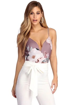 Flirty Floral Bodysuit