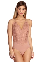 Scalloped Lace Bodysuit