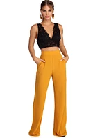 Cropped Crochet Top