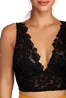 Cropped Crochet Top
