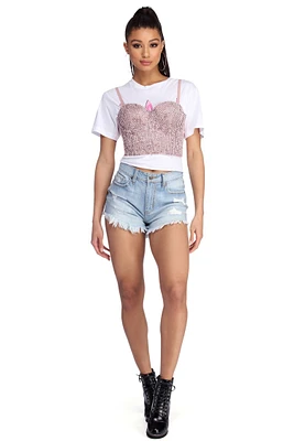 Feeling Fine Rhine Bustier Top