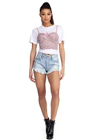Feeling Fine Rhine Bustier Top