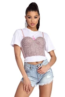 Feeling Fine Rhine Bustier Top