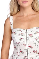 All Zipped Up Peplum Top