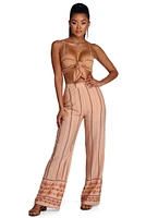 Border Theory Crop Top