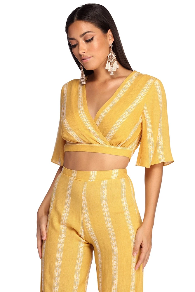Bohemian Vibes Crop Top