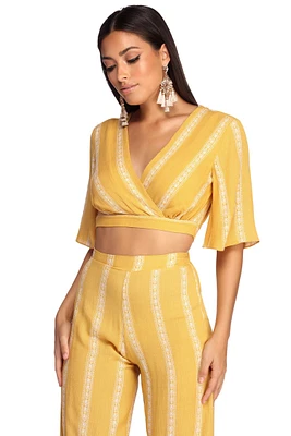 Bohemian Vibes Crop Top