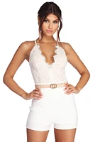 Eyelash Lace Bodysuit