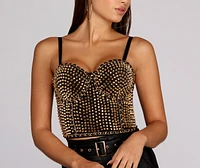 Studded And Stylin' Bustier