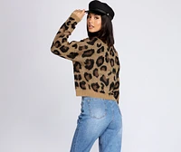Won't Stop Leopard Print Cardigan