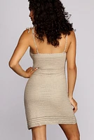 Slay Crochet Sweater Dress