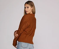 Want It Shawl Knit Cardigan