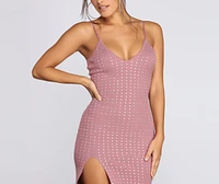 Glam Queen Rhinestone Dress