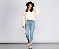 Chillin' With You Chenille Sweater