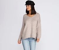 Fall Days Fuzzy Sweater