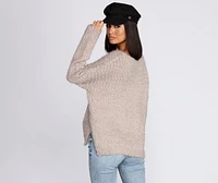 Fall Days Fuzzy Sweater