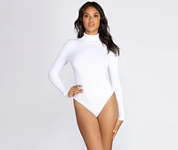 Keep It Cozy Turtleneck Sweater Bodysuit