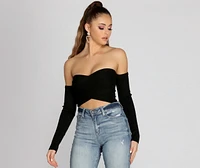 Adore You Ribbed Knit Bodysuit