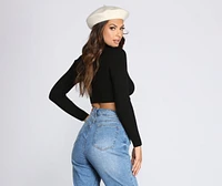 Trendy Chic Turtleneck Sweater