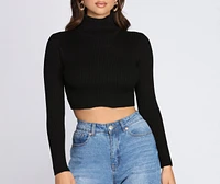 Trendy Chic Turtleneck Sweater