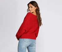 Off The Shoulder Cozy Sweater