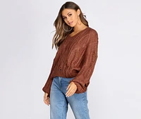 Cozy Cable Knit Sweater