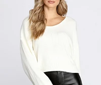 Long Sleeve Round Neck Sweater