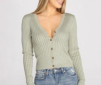 Such A Casual Vibe Knit Cardigan