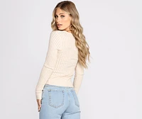 Such A Casual Vibe Knit Cardigan
