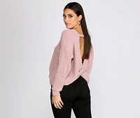 Right Time, Place Chenille Sweater